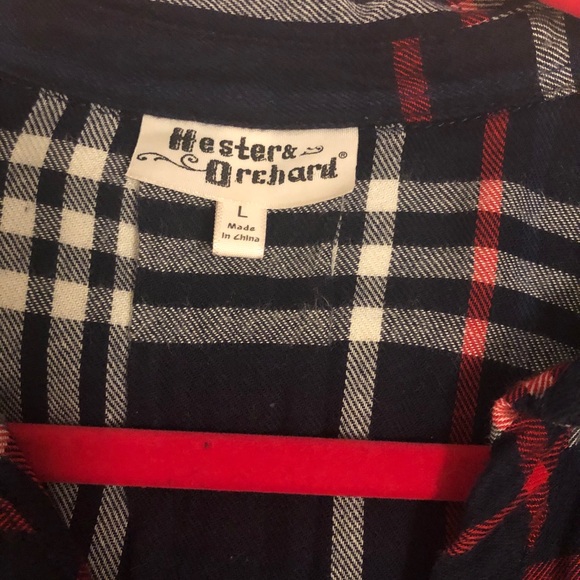 Hester&Orchard plaid shirt L - Picture 3 of 4